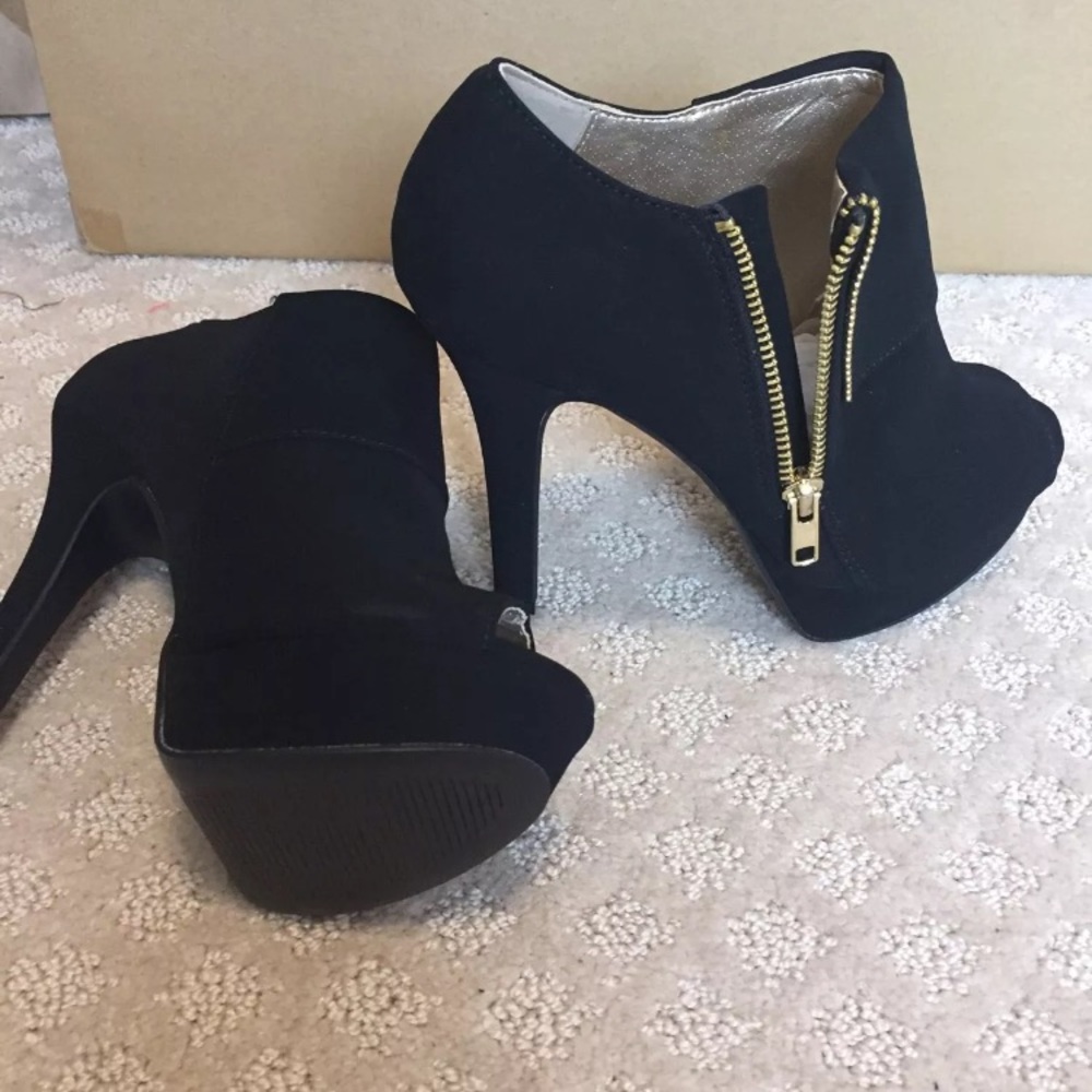 Peep toe bootie platform - Picture 8 of 8